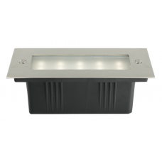 Светодиодный светильник встраиваемый PWS/R S170070 3w 4000K 30° Сhrome IP67 Jazzway 5006584A