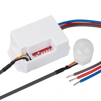 Датчик движения PRIME-PIR-IN-360-230V-MULTI (56x33mm, 800W, IP20) Arlight 027387