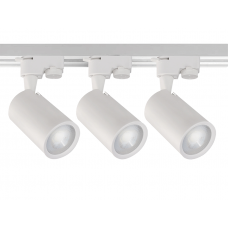 Светодиодный трековый светильник PTR 1508 3*8w 4000K 50° White IP40 Jazzway 5024908