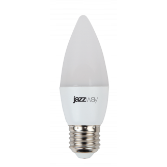 Светодиодная лампа PLED- SP C37  7w E27 4000K  230/50 Jazzway 5018914