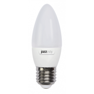 Светодиодная лампа PLED- SP C37  9w E27 4000K-E Jazzway 5019065