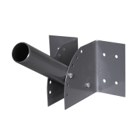 Держатель для PSL(РКУ) D40*1.5-GR серый (на стену)