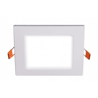 Светильник встраиваемый PPL-S  6w 6500K IP40 WH 120мм встр/квадр Jazzway 5008243A