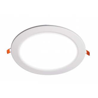 Светильник встраиваемый PPL-R 18w 6500K IP40 WH d220мм встр/круг Jazzway 5009721A