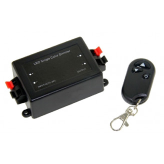 Диммер с радио пультом 12V/96W, 24V/192W, 8А*1ch, черный Led-Crystal LC40