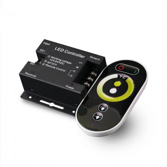 Контроллер LC35  с сенсорным пультом,  MIX-CCT touch,12V/144W, 24V/288W, 6А*2ch Led-Crystal LC35