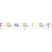 Лента светодиодная стандарт 5050, 30 LED/м, 7,2 Вт/м, 12В , IP20, Цвет: Теплый белый SWG530