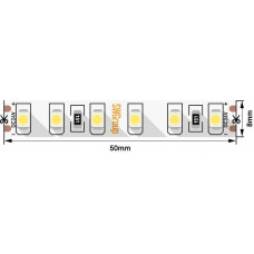 Лента светодиодная стандарт 3528, 120 LED/м, 9,6 Вт/м, 24В , IP20, Цвет: Холодный белый SWG3120 SWG 003591