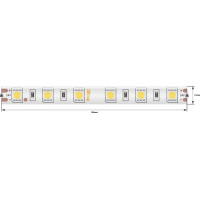 Лента светодиодная стандарт 5050, 60 LED/м, 14,4 Вт/м, 24В , IP65, Цвет: Холодный белый SWG560