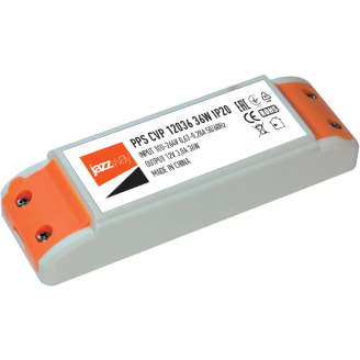 Блок питания PPS CVP 12036  IP20   36w   пластик Jazzway 1016355