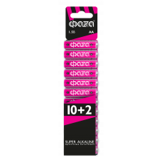 Батарейки LR 6  ФАZА Super Alkaline SBL-(10+2) ФАZA 2854582