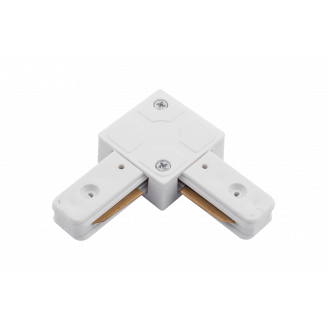 L коннектор для однофазных трековыx систем, Белый SWG 001839