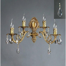 Бра Ambiente Alicante 8888/2+2 AB Leaf Crystal Ambiente 8888/2+2 AB Leaf Crystal