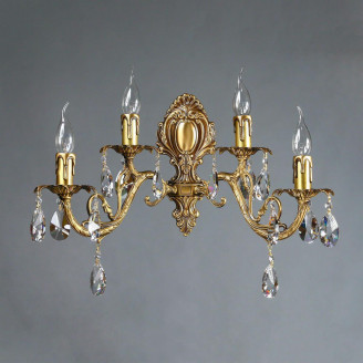 Бра Ambiente Alicante 8888/2+2 AB Tear drop Ambiente 8888/2+2 AB Tear drop