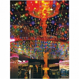 Электрогирлянда Нить, 200 микроламп мульти,10м, IP44 Jazzway OTW200E-M-MC