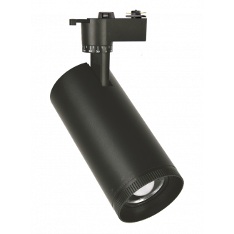 Светодиодный трековый светильник PTR  0728 ZOOM 28w 4000K 15-60° BL (чёрный) IP40 Jazzway 5030534