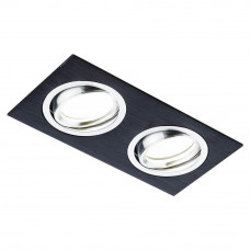 Встраиваемый светильник Ambrella light Classic A601/2 BK Ambrella light A601/2 BK
