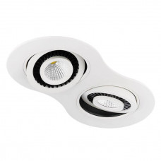 Встраиваемый светодиодный светильник Ambrella light Techno Led S505/2 W Ambrella light S505/2 W