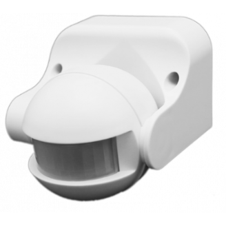 Датчик движения PMS-IR 009 1200Вт 180° 12м WH IP44 Jazzway Jazzway 5012912