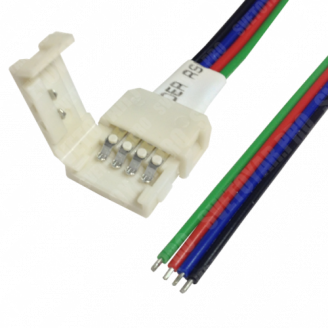 Коннектор PLSC-10x4/20  (5050RGB)   Jazzway уп 10шт. Jazzway 1013767