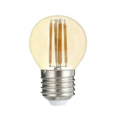 Светодиодная лампа PLED OMNI G45 8w E27 3000K Gold 230/50