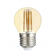 Светодиодная лампа PLED OMNI G45 8w E27 4000K Gold 230/50 Jazzway 5021662