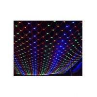 Электрогирлянда Сетка, 200 миниламп мульти, 2,1х1м, 8 режимов, IP20