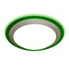 Накладной светодиодный светильник ALR-22 AC220V 22W d430мм H70мм Холодный белый 1760lm (D-06-L) (Зелёный корпус) MAYSUN 5993