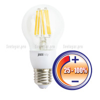 Диммируемая светодиодная лампа PLED- DIM A60 OMNI 8W 2700K 720Lm E27 230В/50Гц  Jazzway