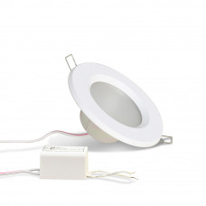 Светодиодный точечный светильник TH-100-5W Универсальный белый d100 мм (Белый корпус)-400lm MAYSUN 5268