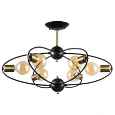 Потолочная люстра Arte Lamp Glasgow A1963PL-6BK Arte Lamp A1963PL-6BK