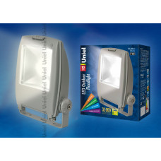 Прожектор светодиодный ULF-S02-10W/NW IP65 110-240В GREY картон UNIEL 06872