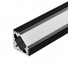 Профиль PDS45-T-2000 ANOD Black (Arlight, Алюминий) Arlight 015033