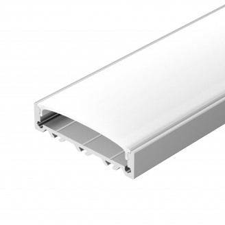 Профиль с экраном ALU-SUPER-H10-2000 ANOD+FROST (arlight, Алюминий) Arlight 014865