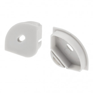 Заглушка ARH-KANT-30R с отверстием (Arlight, Пластик) Arlight 016134