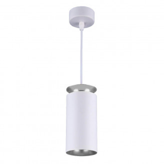 Подвесной светодиодный светильник Elektrostandard DLS021 9+4W 4200К белый матовый/серебро  Elektrostandard a045502
