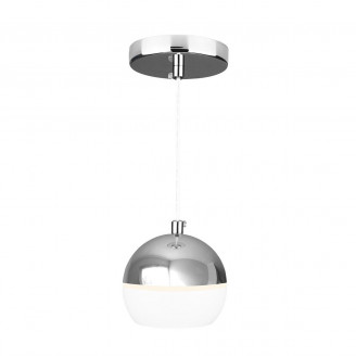 Подвесной светодиодный светильник Elektrostandard DLS023 9W 4200K белый/хром  Elektrostandard a047803