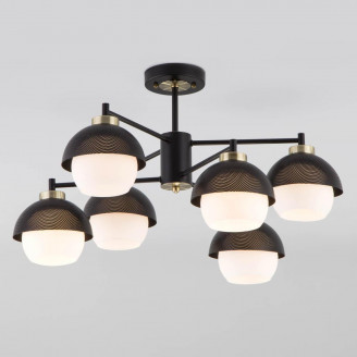 Потолочная люстра Eurosvet 70106/6 черный Eurosvet 70106/6 черный