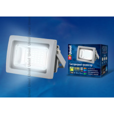 Прожектор светодиодный ULF-S04-10W/NW IP65 85-265В GREY картон UNIEL 09026