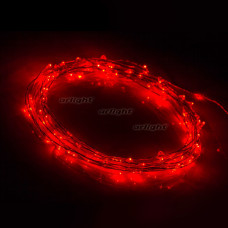Светодиодная нить WR-5000-12V-Red (1608, 100LED) Arlight 018123