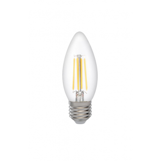 Светодиодная лампа PLED OMNI C35 6w E27 4000K CL 230/50 Jazzway 5020542