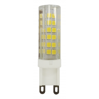 Светодиодная лампа PLED-G9  9w  4000K 590Lm 175-240V (пластик d16*60мм) Jazzway 5001008