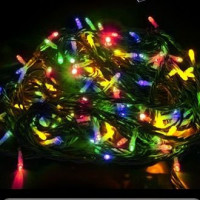 Гирлянда светодиодная LD100C-GM  наружняя LED, 10м, разно, 8 реж, с ЗЛ