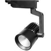 Светодиодный трековый светильник PTR 0125-2 25w 4000K 24° BL (чёрный) IP40