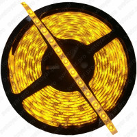 Светодиодная лента SMD 3528/ 60 Yellow IP65 (5м) желтый цвет свечения