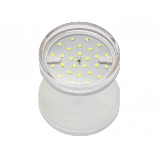 Светодиодная лампа PLED-ECO-GX53  4.4w  5000K FROST 330 Lm Jazzway 1008459