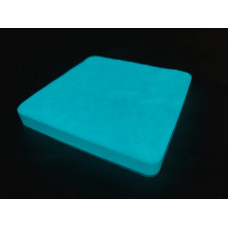 Самосветный каменекс Пластина 115х115-AS бирюзовый Каменекс 
