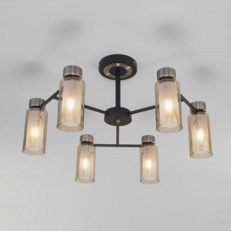 Потолочная люстра Eurosvet Amado 70115/6 черный Eurosvet 70115/6 черный