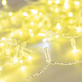 Светодиодная гирлянда ARD-STRING-CLASSIC-10000-CLEAR-100LED-FLASH Gold (230V, 7W)