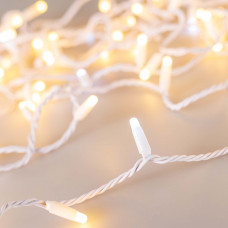 Светодиодная гирлянда ARD-STRING-CLASSIC-10000-WHITE-100LED-MILK-FLASH Warm (230V, 7W) Arlight 031205